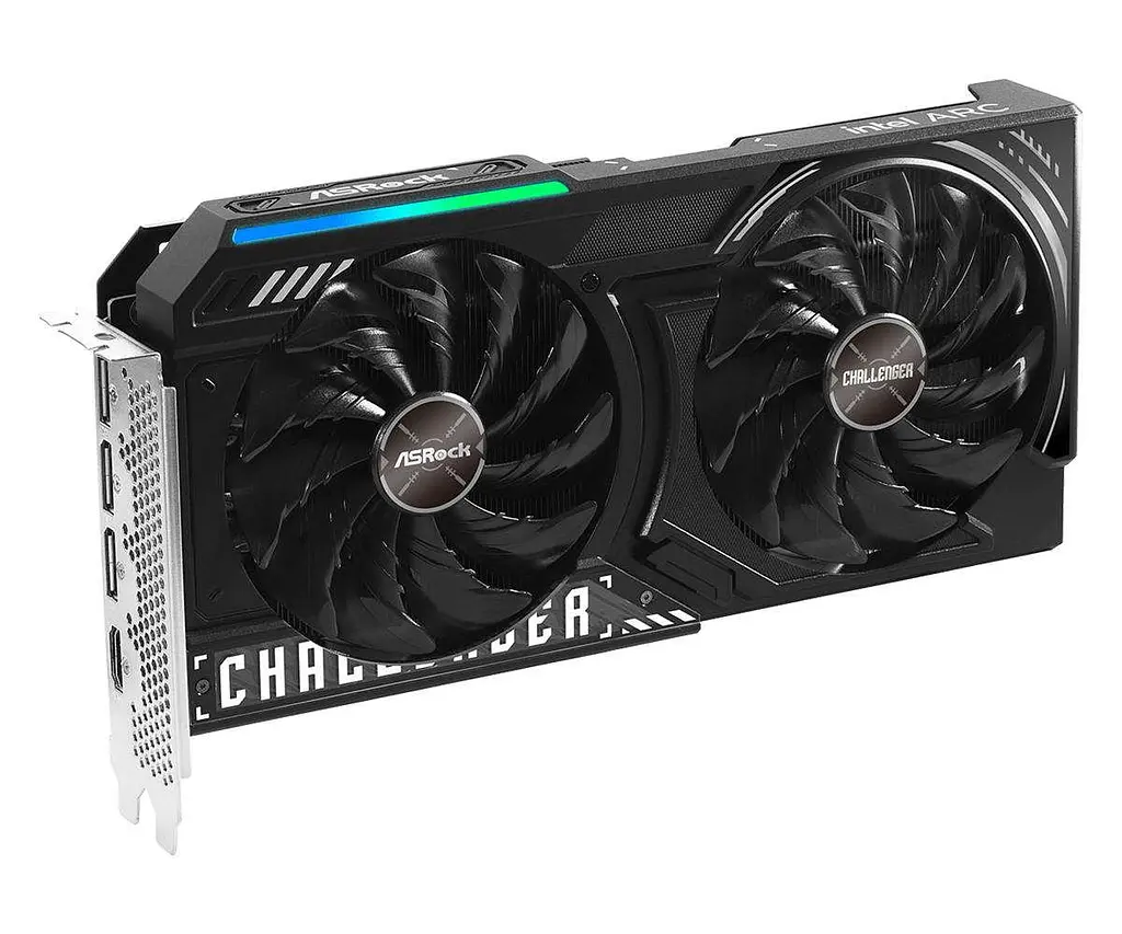 Видеокарта ASRock Intel Arc B580 Challenger 12GB OC (B580 CL 12GO) - фото 2