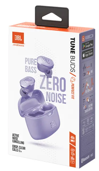 Гарнітура JBL TUNE BUDS Purple (JBLTBUDSPUR) - фото 6