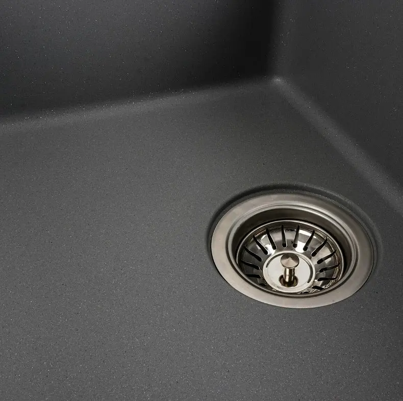Кухонна мийка Platinum 6250 ZIRKONE Сірий металік (SP000040792) - фото 2