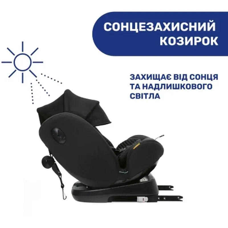 Автокрісло Chicco Unico Evo i-Size Air чорне (8058664167326) (87031.72) - фото 12