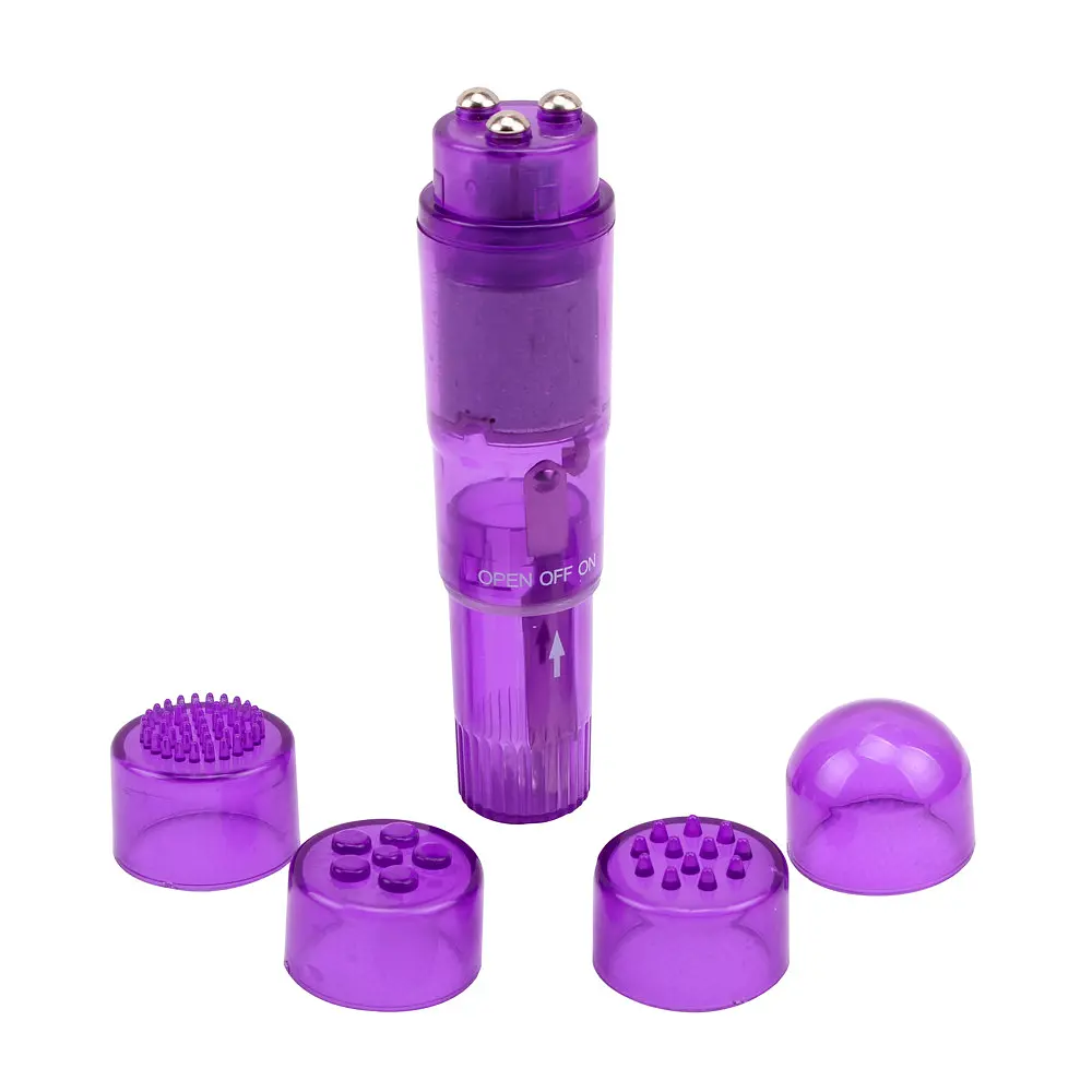 Вибратор клиторальный с насадками Chisa Hi-Basic the Ultimate Mini-Ma - фото 2