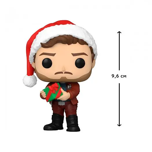 Колекційна фігурка Funko Pop! серії Вартові галактики: Holiday Special - Зоряний лорд - фото 2