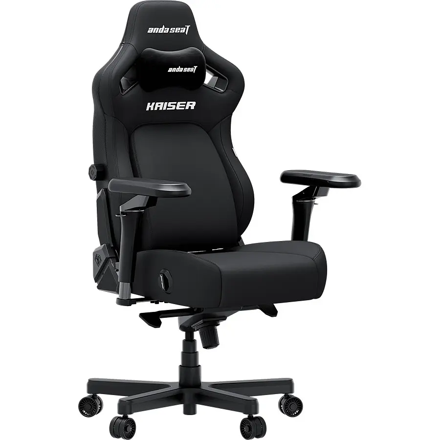 Крісло ігрове Anda Seat Kaiser 4 V2 Size XL Black Fabric (AD12YDDC-XLL-20-B-CF-03) - фото 6