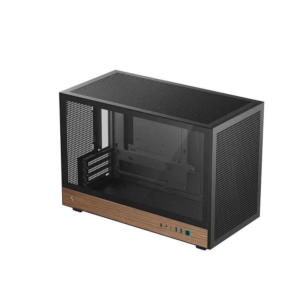 Корпус DeepCool CH260 Wood Black (R-CH260-BKNWM0-G-1) - фото 10