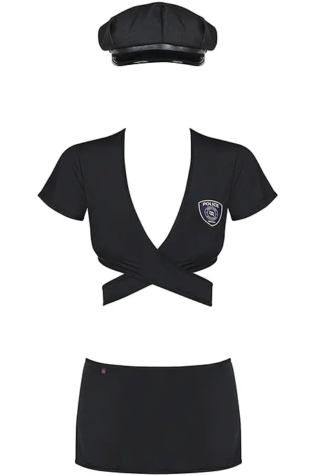 Комплект - Obsessive Police uniform costume, S/M Obsessive Police uniform -ч-S/M 91432 - фото 4