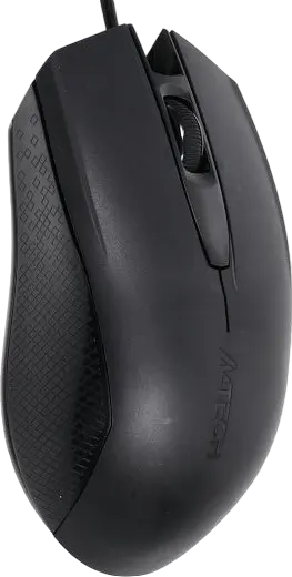 Миша A4Tech OP-760 Black - фото 2
