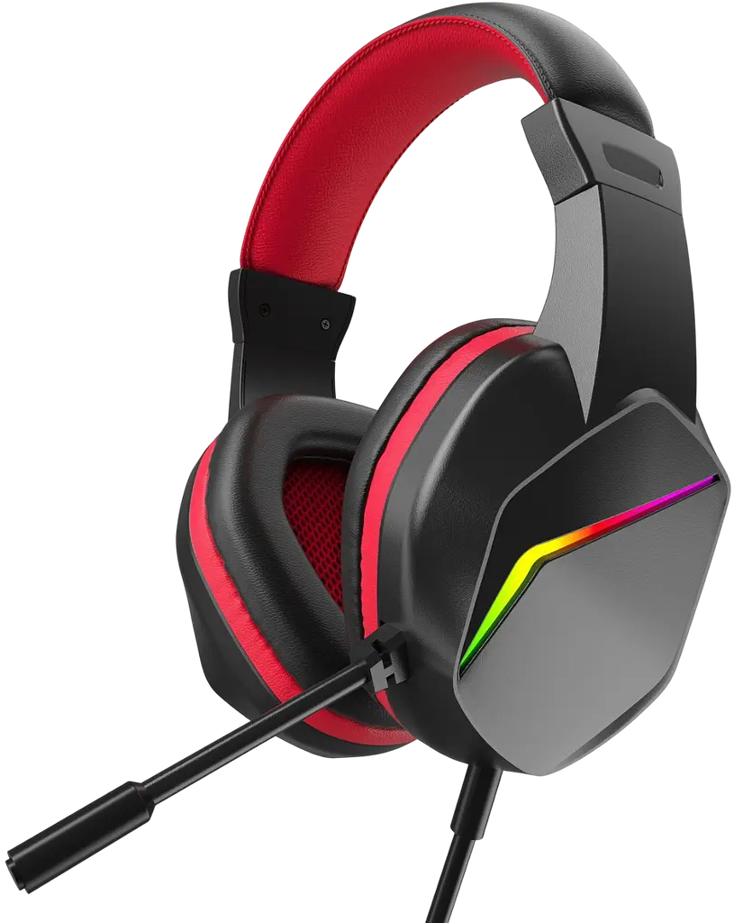 Гарнітура GamePro HS311 RGB Black/Red (HS311) - фото 2