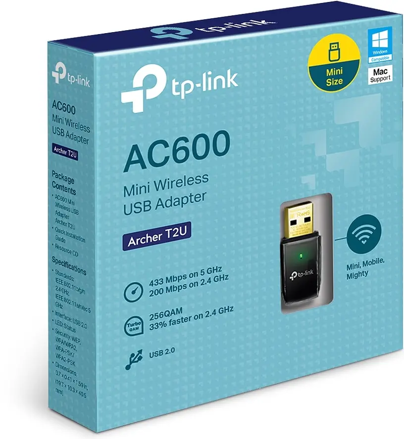 Wi-Fi адаптер TP-LINK Archer T2U - фото 4