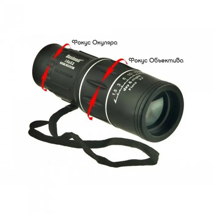 Монокуляр збільшувач з подвійним фокусуванням BUSHNELL 2675-5 - фото 7