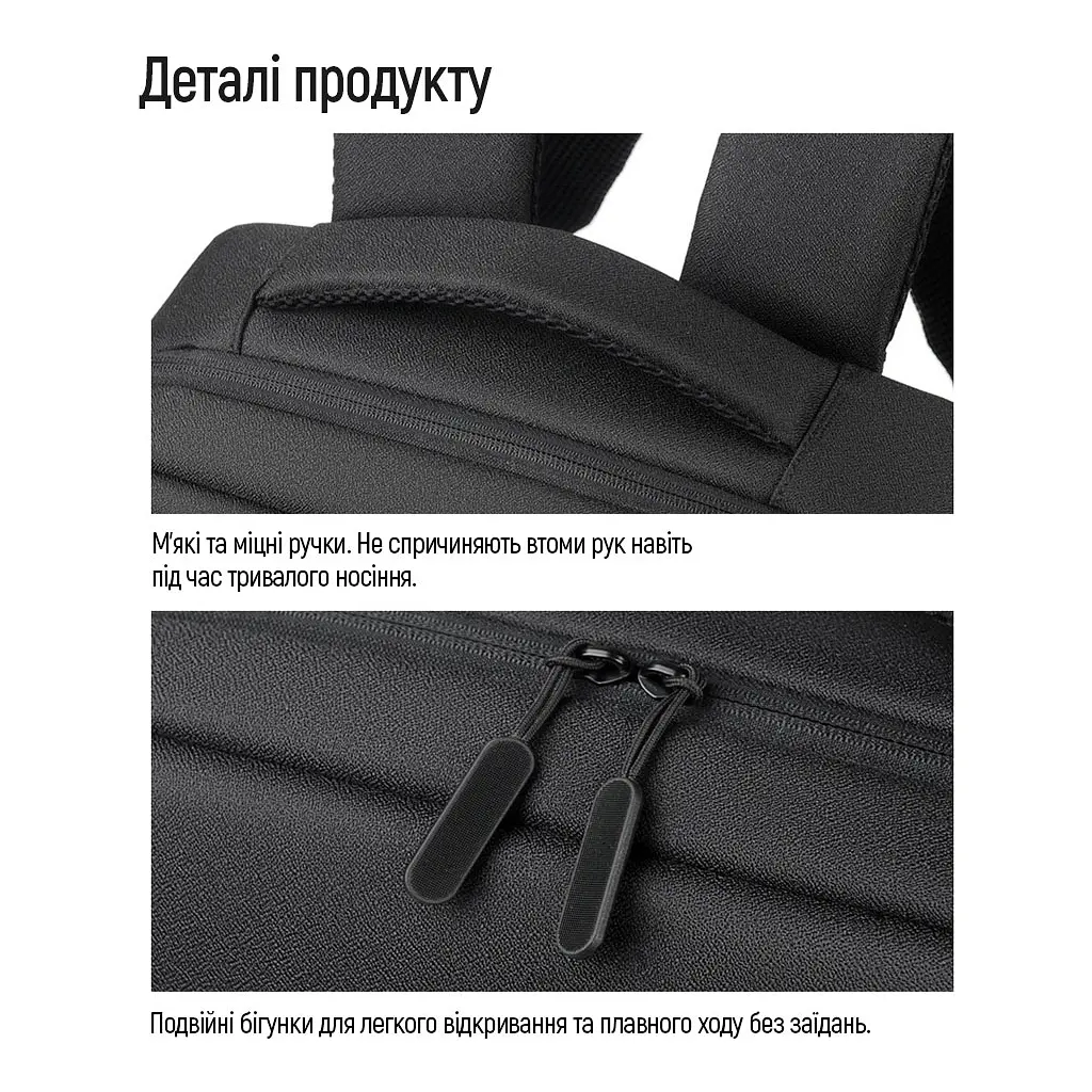 Рюкзак для ноутбука ColorWay Practical 17.3" Black (CW-BPP173-BK) - фото 4