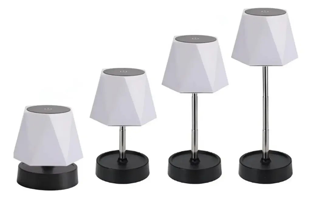 Бездротова настільна лампа сенсорна ZJ329а з регулюванням яскравості - фото 4