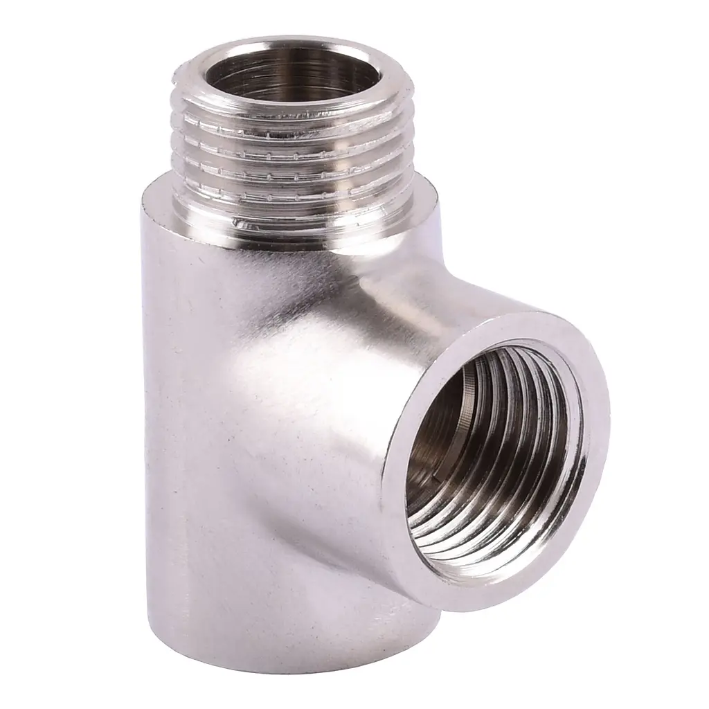 Трійник Solomon 1/2″ ВВЗ никель 8202