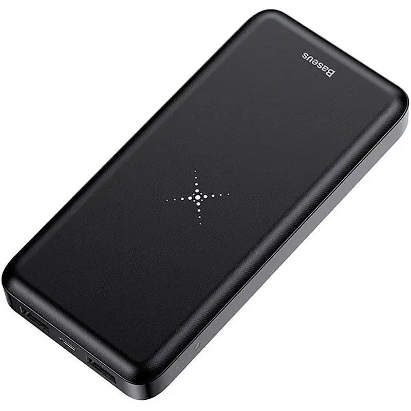 Портативная батарея Powerbank Baseus M36 Wireless Charger 10000 mAh PPALL-M3601 Black - фото 2