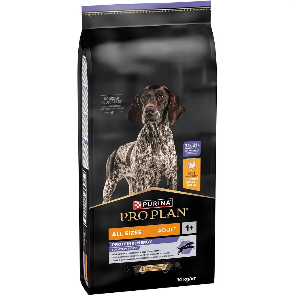 Сухий корм Purina Pro Plan Protein & Energy для дорослих собак усіх розмірів з куркою 14 кг - фото 3