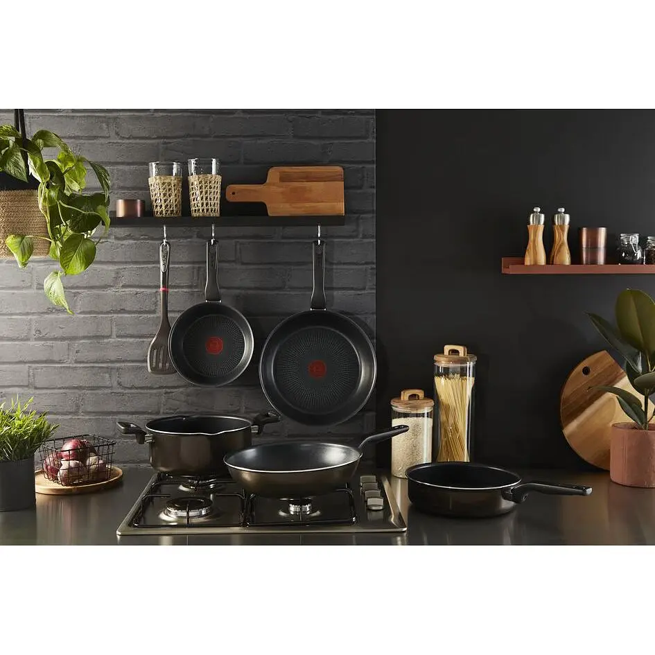 Сковорода Tefal XL Intense ВОК, 28 см, черная (C3841953) - фото 6