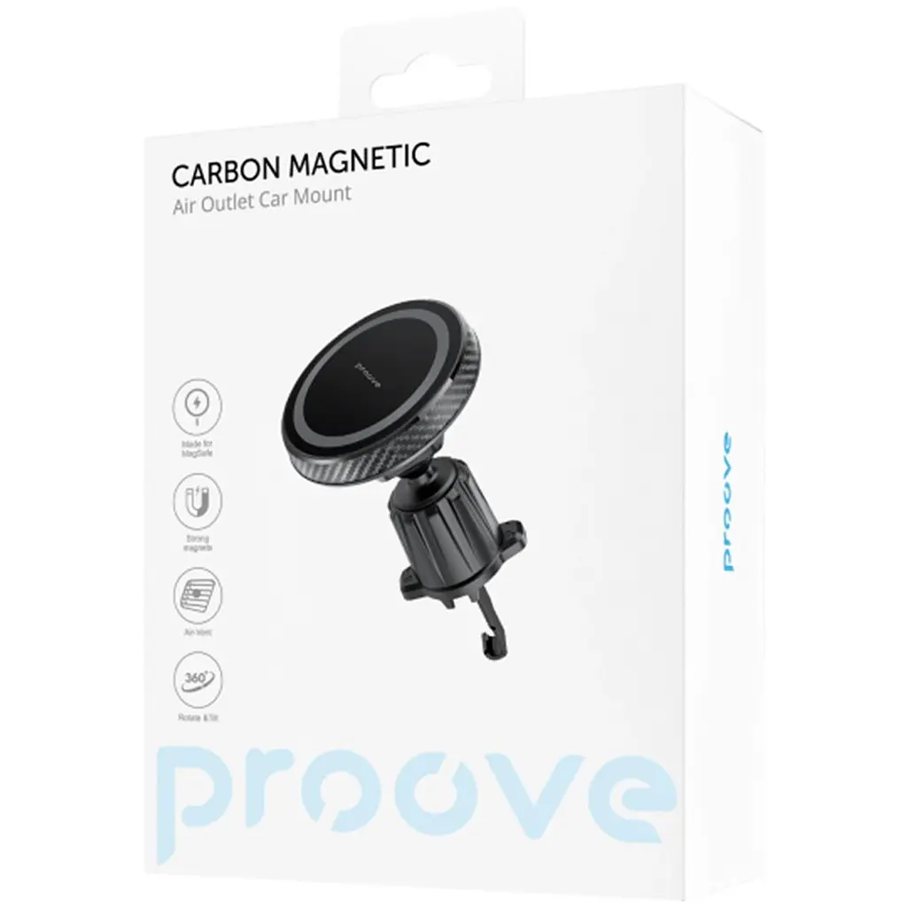 Автотримач Proove Carbon Magnetic (CHCM00000001) [162332] - фото 6