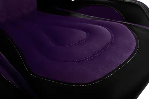 Геймерське крісло GT Racer чорне з фіолетовим (X-2645 Black/Violet) - фото 7