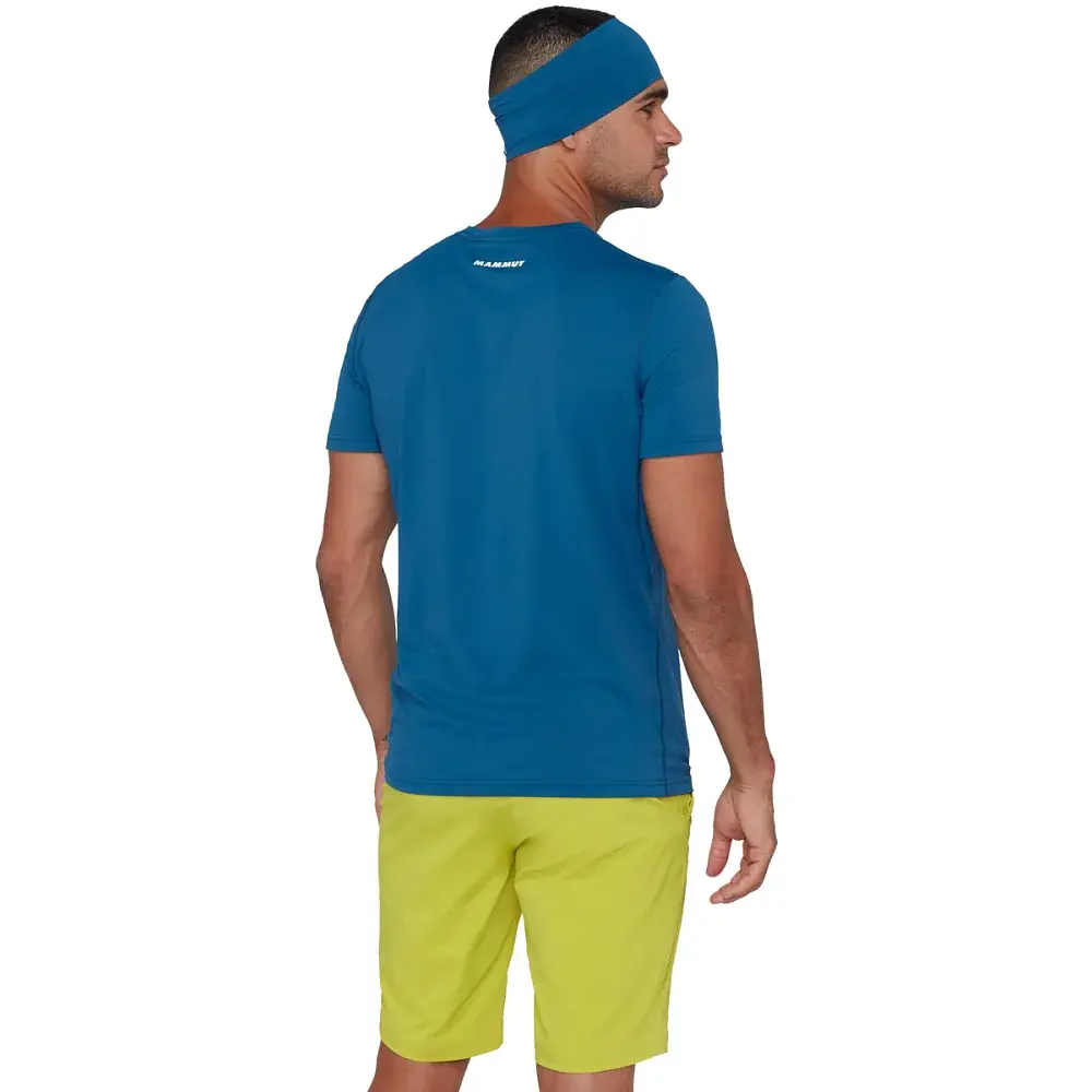 Футболка Mammut Selun FL T-Shirt XL tschiel - фото 4