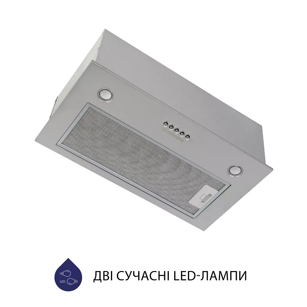 Вытяжка полновстраиваемая Minola HBI 5327 GR 800 LED - фото 4