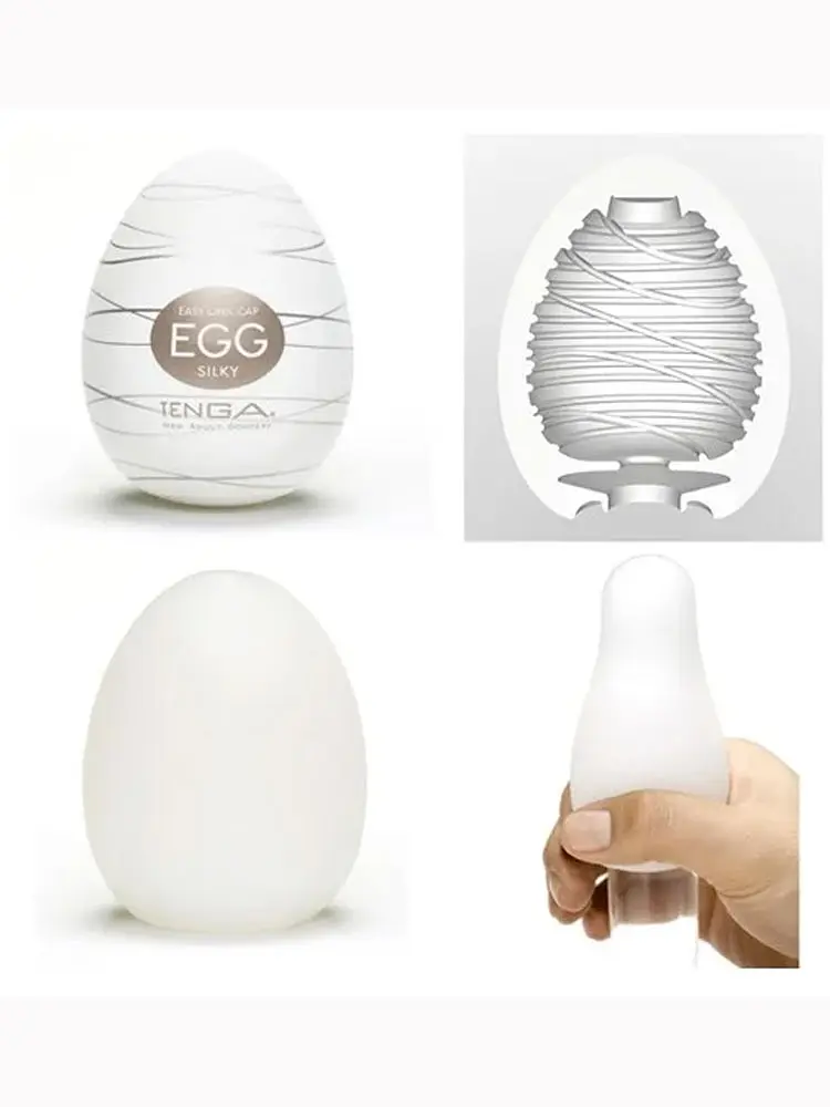 Набір мастурбаторів яєць Tenga (6 шт.) Babydoll Універсальний.. Різнобарвний EGG-6 - фото 6