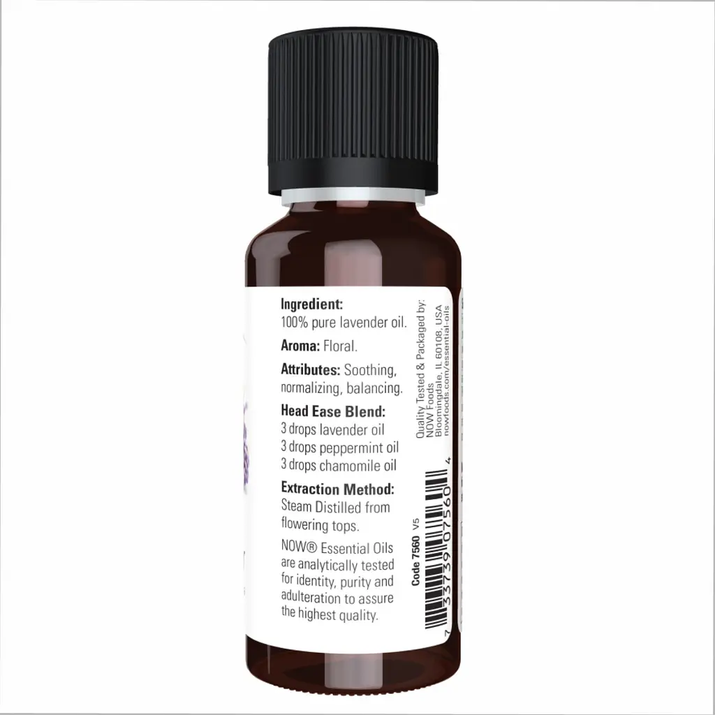 Ефірна олія лаванди Now Foods Lavender Oil 10 мл - фото 3