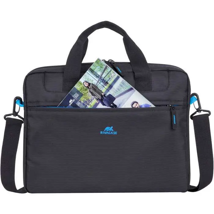 Сумка для ноутбука Rivacase 14" Regen Black (8027) (8027 (Black)) - фото 4
