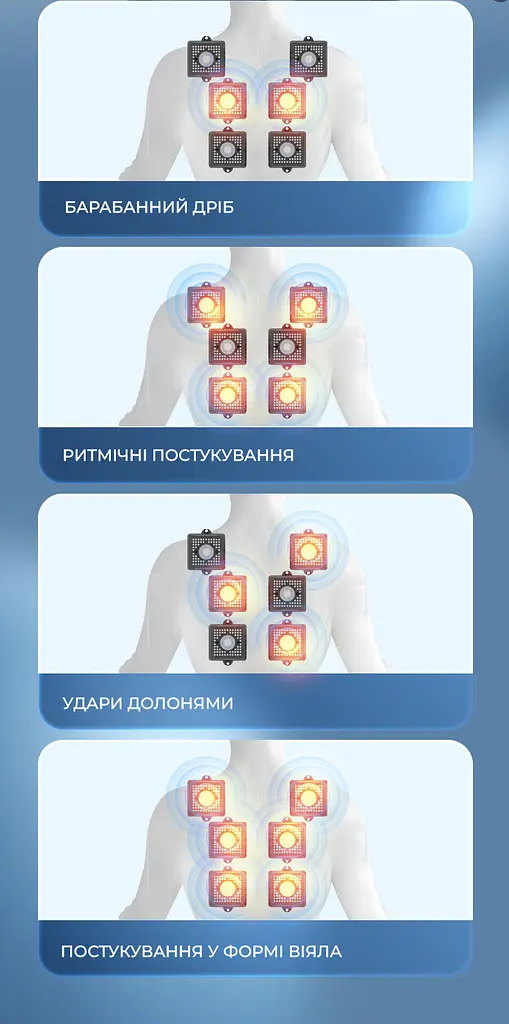 Масажер для шиї, плечей та спини електричний з підігрівом / Вібромасажер, масажна подушка-накидка - фото 7