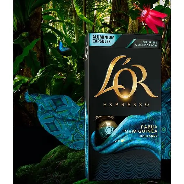 Набір кави в капсулах L'OR Espresso Papua New Guinea 100 капсул (10 п. х 10 шт.) - фото 6