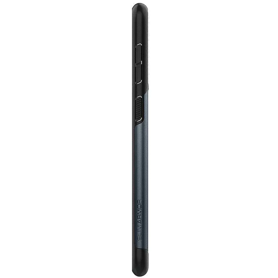 Чохол-накладка Spigen Slim Armor для Samsung Galaxy S21 SM-G991 Metal Slate (ACS02444) - фото 6