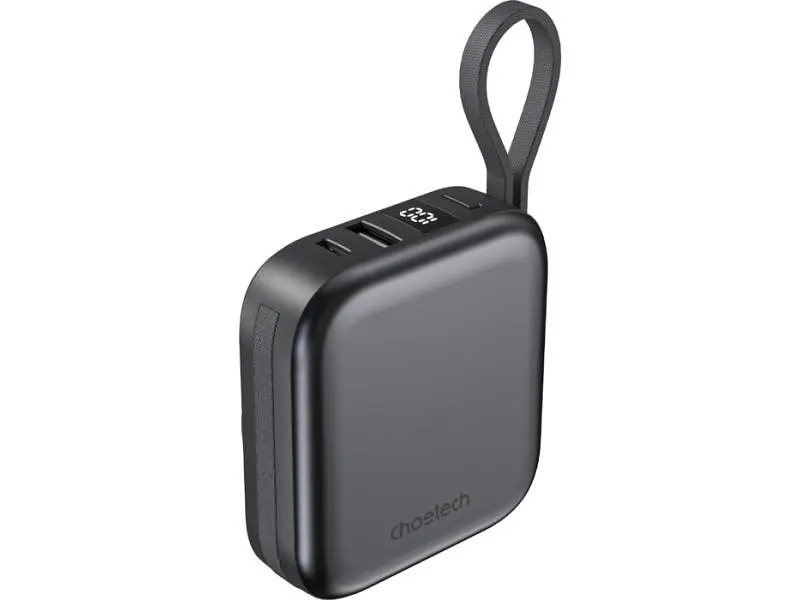 Зовнішній акумулятор (Power Bank) Choetech 10000mAh Black (B697C-BKGY) - фото 2