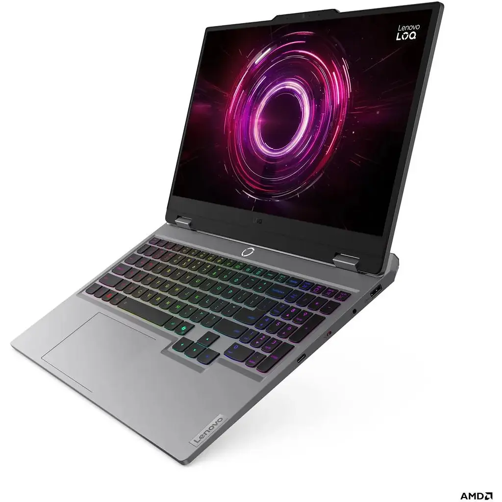 Ноутбук Lenovo LOQ 15AHP10 Luna Grey (83JG0091CK) - фото 5