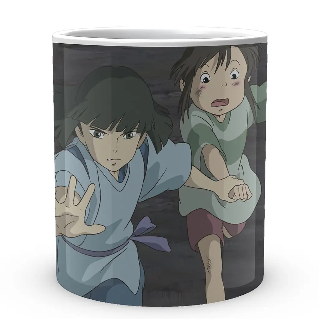 Кухоль GeekLand Spirited Away Віднесені привидами Чіхіро Хаку SPA 02.08 330 мл білий - фото 2