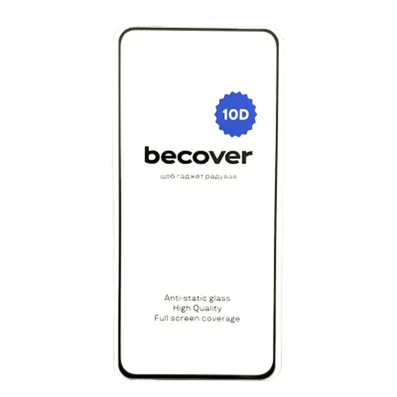 Скло захисне BeCover Realme 12 Plus 10D Black (712343) - фото 2