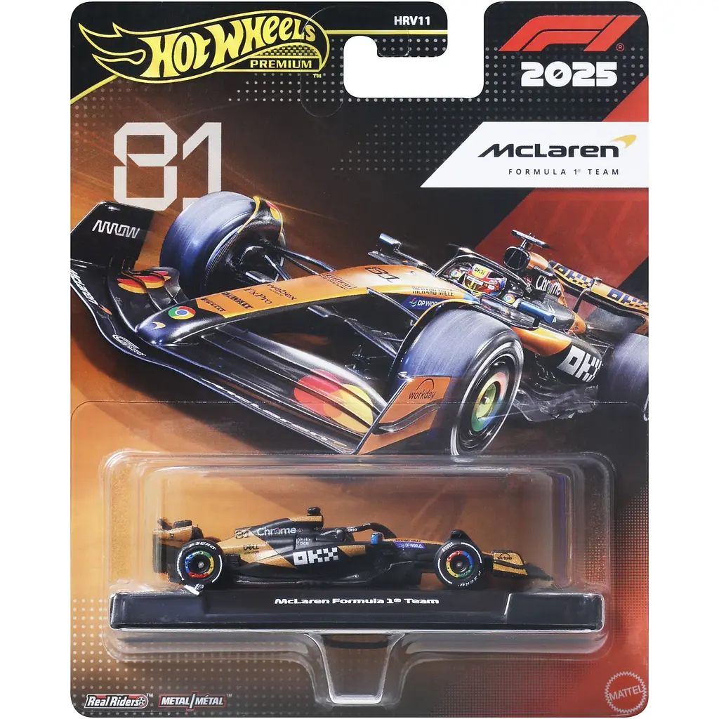 Колекційний болід Hot Wheels Formula 1 в асортименті (HRV11) - фото 4