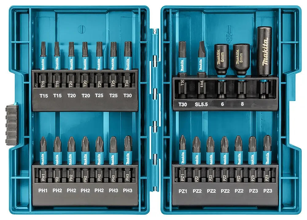 Набір біт торсіонних 90 шт Makita Impact Black E-03109 - фото 2