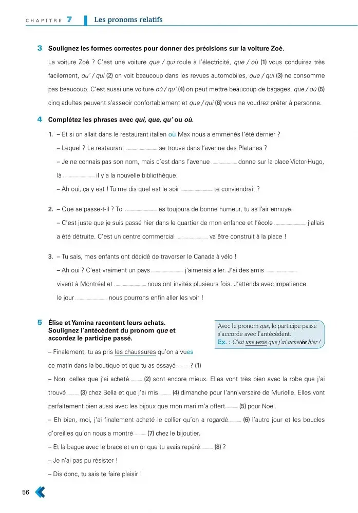 En Contexte B1: Exercices de Grammaire - фото 5