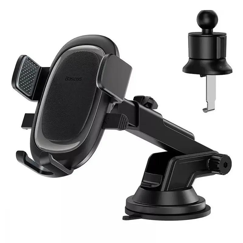 Автотримач Baseus UltraControl Pro Series Clamp-Type (C40351600113-0) Cluster Black - фото 3