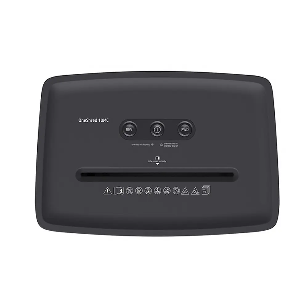 Знищувач документів HP OneShred 10MC, A4, 80g х 10 листів, 2*15, 20 л., P-5 - фото 8