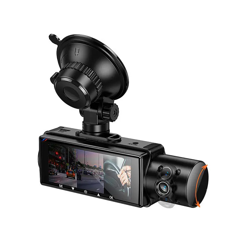 Автомобільний відеореєстратор HOCO DI61, Black, Box - фото 3