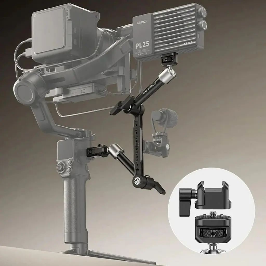 Шарнірний кронштейн Ulanzi TA10 3-Section Articulating Magic Arm T133 [168672] - фото 7