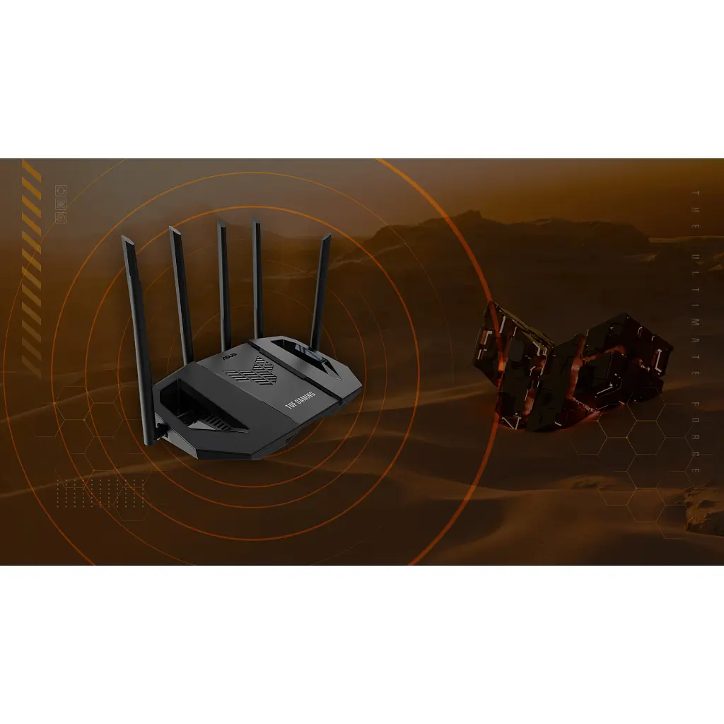 Маршрутизатор ASUS TUF-BE6500 (90IG0920-MO9C00) - фото 7