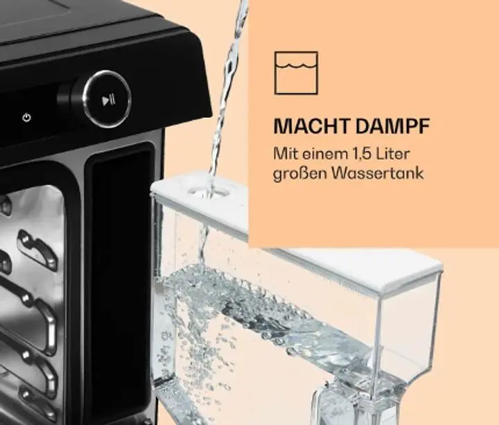 Паровая печь Klarsten VaporChef (10036174) - фото 3