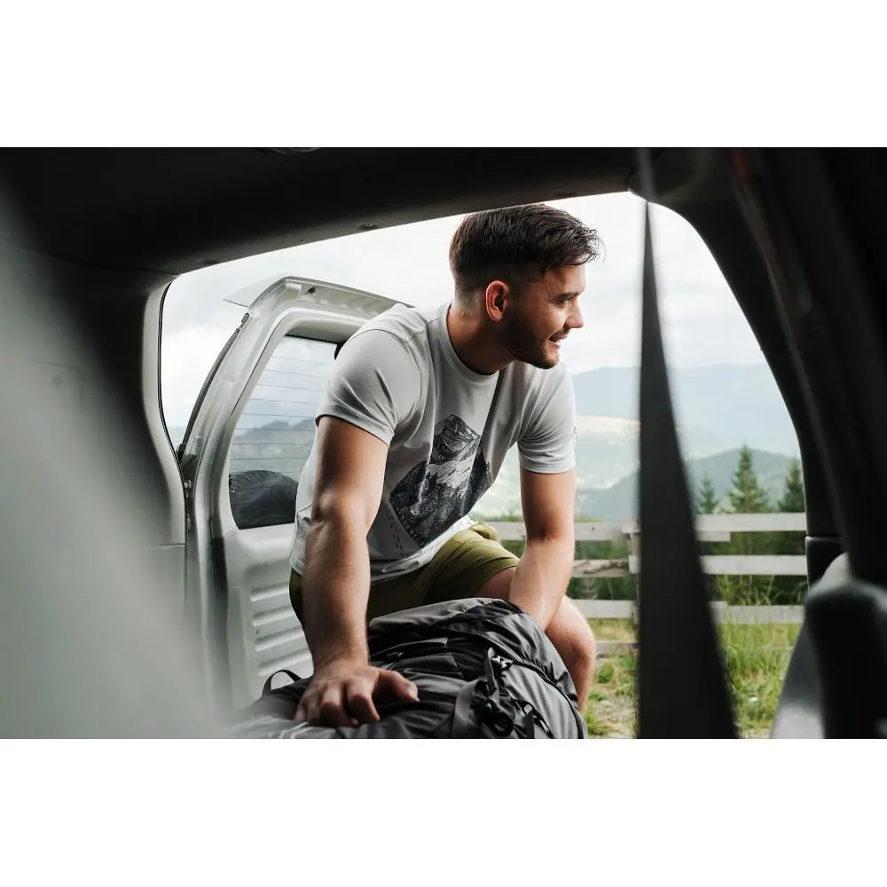 Футболка чоловіча Turbat Home Mens S Світло-сірий - фото 4