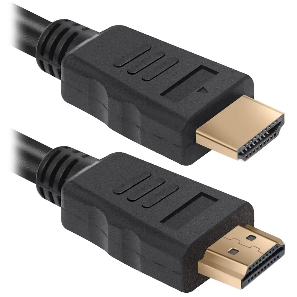 Кабель HDMI 2.0 M - M, 2.0 м, V1.4, Defender, чорний, HDMI-08 - фото 3