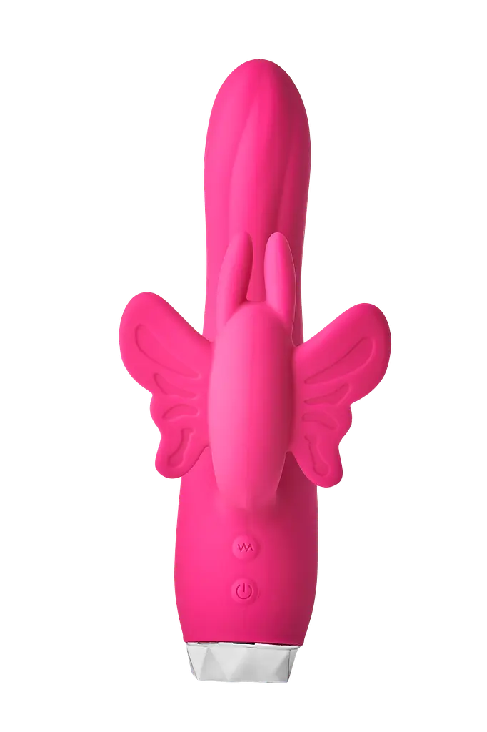 Вібратор кролик Dream Toys Flirts Butterfly Vibrator Pink - фото 2