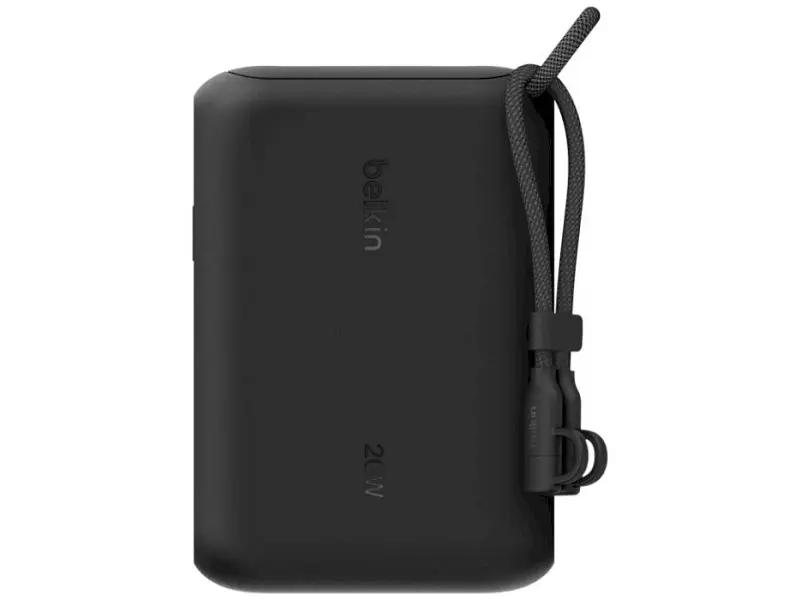 Зовнішній акумулятор (Power Bank) Belkin 10000 mAh 20W Black (BPB027HQBK) - фото 4