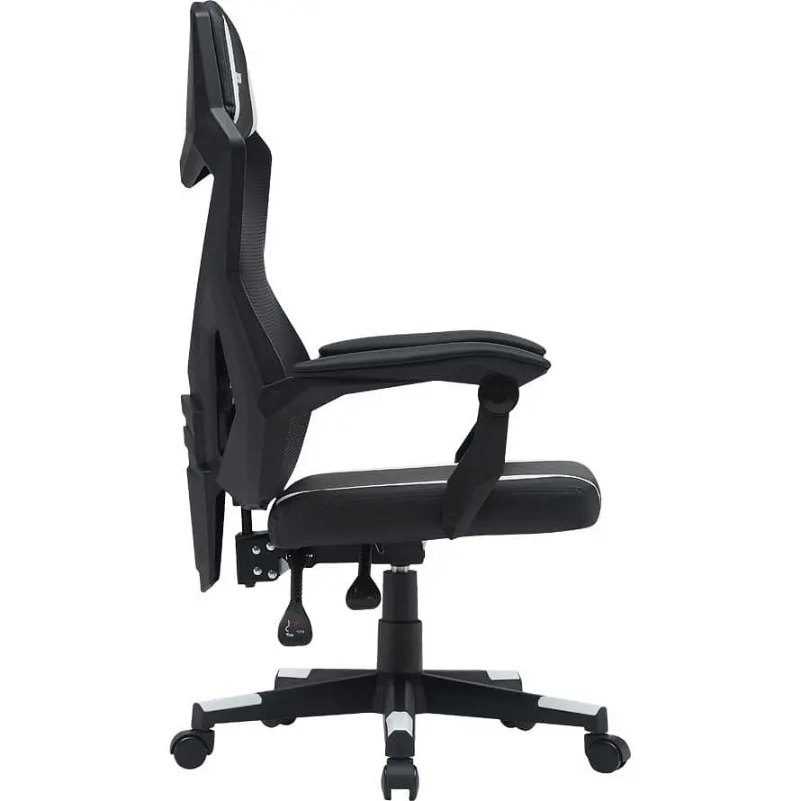 Ігрове крісло Canyon Flow MCH01 Mesh Black White (CNE-MCH01W) - фото 4