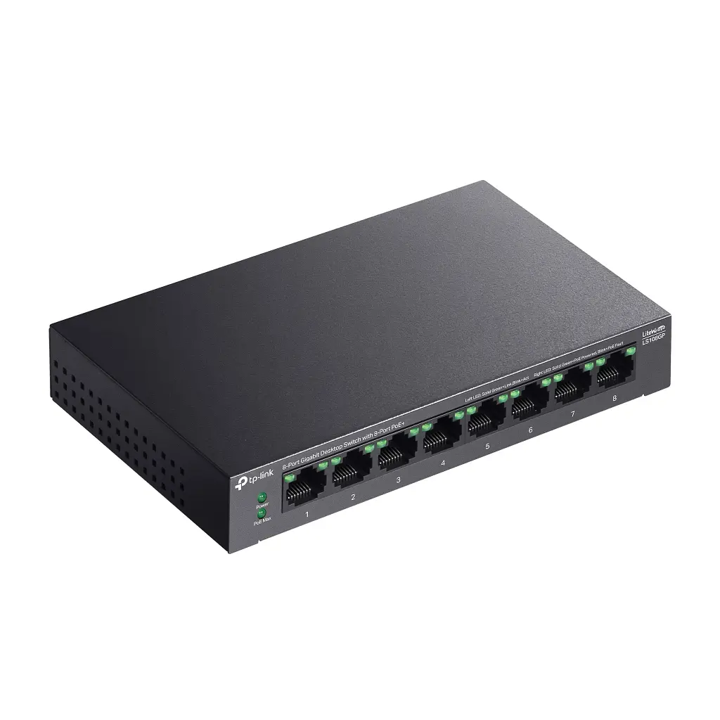 Комутатор мережевий TP-Link LS108GP - фото 2