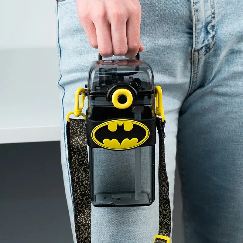 Бутылочка для воды Kite DC Batman 500 мл черная (DC24-1203) - фото 9