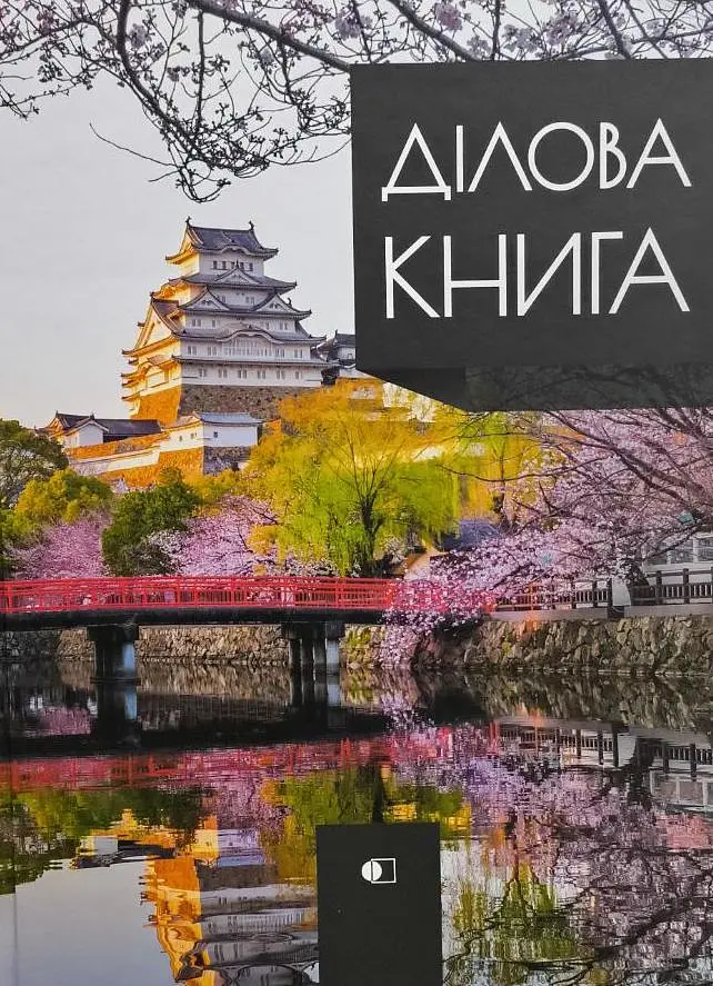 Книга-канц. A4 192 аркушів клітинка тверда обкладинка Business notebook ДК-192-А4/Артпринт/(4) - фото 2
